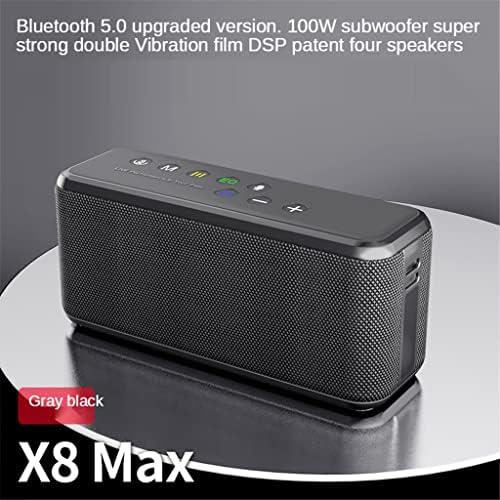 Debeli prijenosni bežični Bluetooth zvučnik 100mAh kapacitet baterije TWS Subwoofer funkcija
