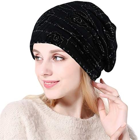 Pletenje žene omotaju kosu za kosu čipka šešir turban Stretch šal gubitak bejzbol kape žene ženske kape moda