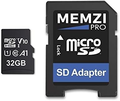 MEMZI PRO 32GB 100MB/s Klasa 10 A1 V10 Micro SDHC memorijska kartica sa SD adapterom za LG Aristo 2 Plus,