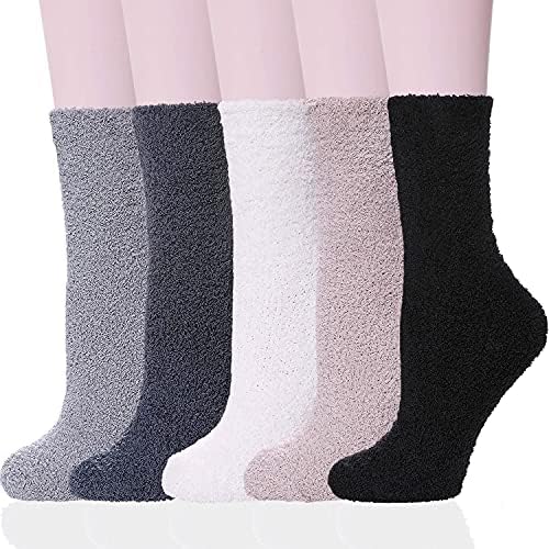 Ginmewrae žene Fuzzy čarape udoban meka Fluffy slatka životinja papuče čarape spava toplo čarape Božić poklon
