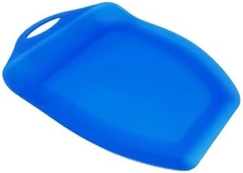 Bluelines Scoop ploča za sečenje, bez BPA, pogodna za pranje u mašini za sudove, debela ručka za lako držanje za sečenje. Plava 9 x 13 inča.