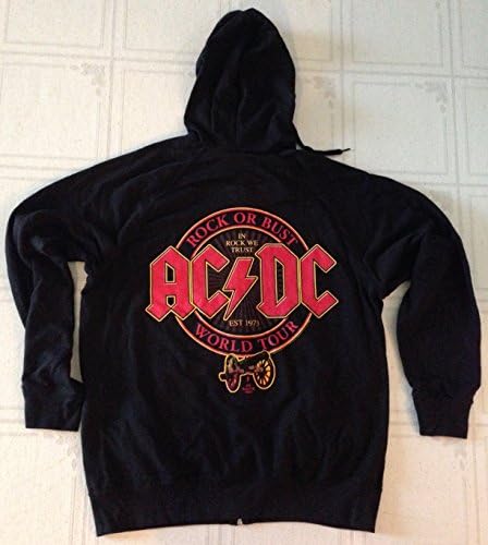 AC / DC AC DC Rock ili grudi Tour Logo XL duks sa kapuljačom Axl Rose