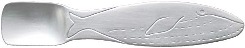 Katanoki Shoji PS-5417 Aluminijska ledena kašika, kitov, srebro