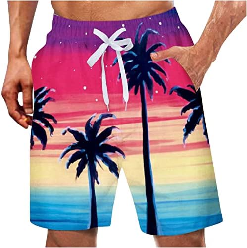 Miashui muške ekstra male kratke hlače za daske muške ljetne pantalone veće veličine džepne vezice labavo ležerno sportsko kupanje za trčanje