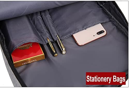 Rayuwen Laptop ruksak USB punjenje Business Runcsack Men Casual Travel Daypacks Vodootporna prijenosna torba za notebook na fakultetu