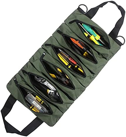 YGQZM višenamjenska torba za otkornu torba za alat Canvas Tool Tooch Organizator za pohranu Portable Električarska torba s ručkom