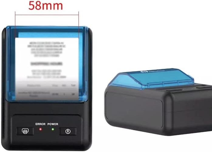 ZlxDP mini termički štampač USB primitka pisača prtljažnika kompatibilan sa papirnim androidnim