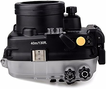 Meikon 40m / 130ft Vodootporna kućište Podvodna kućišta kamere za Sony A6300 sa 16-50 mm, E 20 mm F2.8, E 35 mm F1,8 objektila, sa 67 mm crvenim podvodnim filtrom