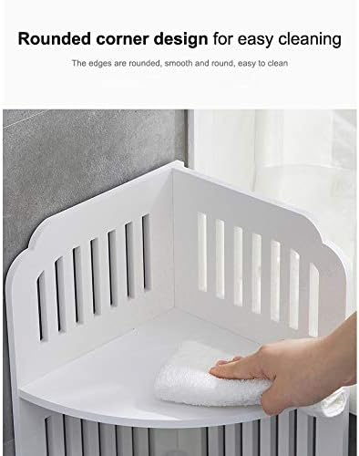 LXXSH Mobile Vodootporni umivaonik u obliku kabineta ugao s policom kupaonica kabinet sprat-stojeći kupaonski
