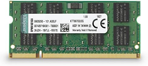 Kingston 2 GB DDR2 SDRAM memorijski modul 2 GB 667MHz DDR2 SDRAM 200pin KTT667D2 / 2G