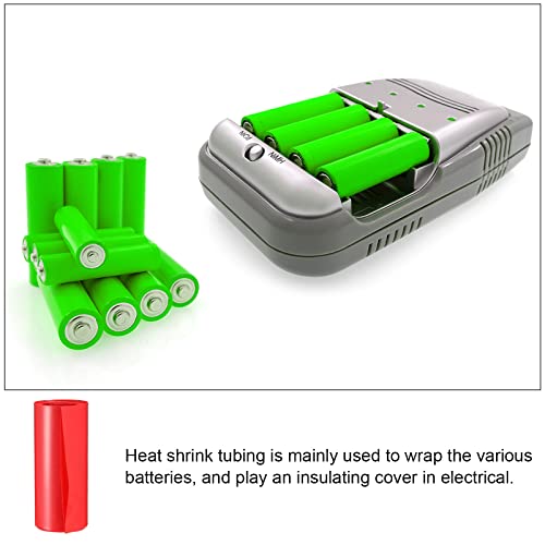 Tube za toplotnu cijev odbojna tanka PVC baterija, [za električnu 18650, DIY baterija] - 85 mm