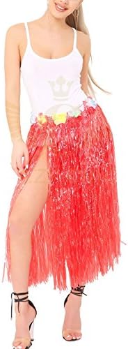 MA Online Dame Fancy 80cm Hula suknja sa cvijećem Žene Fancy Grass Dance Party Nosite suknju