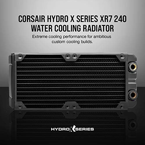 Corsair Hydro X serija XR7 240mm Vodeni hladnjak, crni