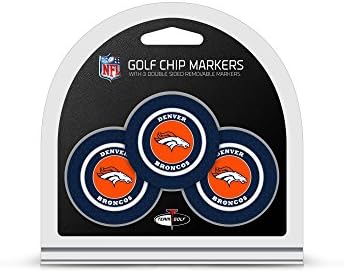 Tim Golf NFL Unisex-Odrasle 3 pakovanja Golf čip kuglični markeri