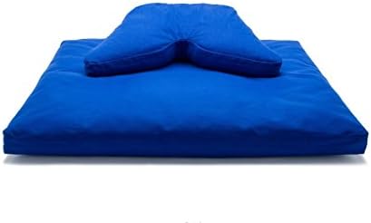 Royal Blue Kapok Low Lift Cosmic jastuk & pamuk Batting Zabuton meditacija jastuk Set