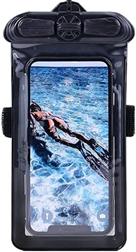 Vaxson futrola za telefon Crna, kompatibilna sa vodootpornom torbicom Sony XAV-64BT suha torba [ ne