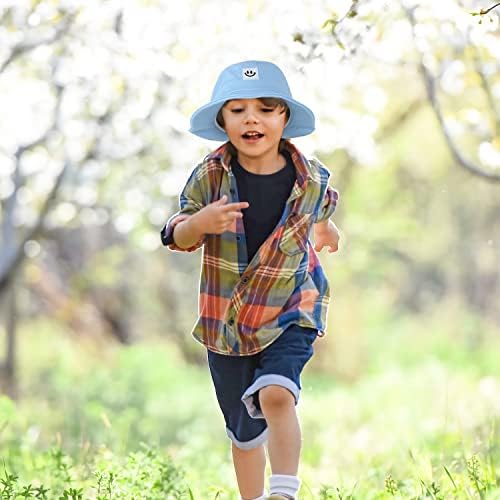 Američki trendovi Kids šeširi Smile kašika za kašiku za djevojke Dječice ljetne kante za putovanja na otvorenom vizir toddler unisex kapa