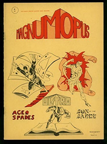 Magnum Opus Fanzine #1 1965-amaterski strip fanzine - rijetki Steve Kelez