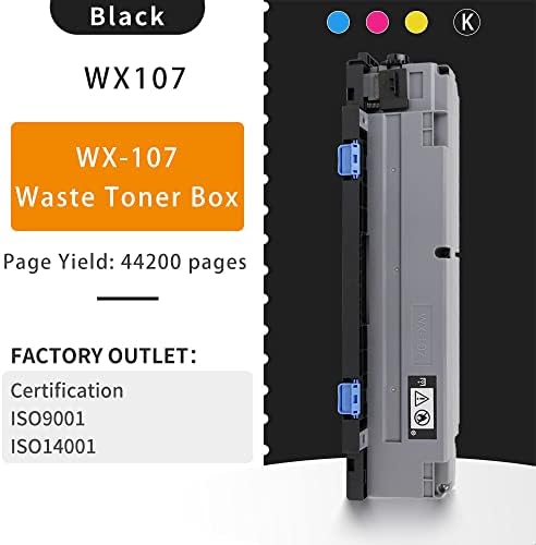 kooway WX - 107 WX107 kutija za otpadni Toner / zamjena spremnika za Konica Minolta Bizhub C250i / C300i / C360i / C450i / C550i / C650i / C750i štampače / 1 pakovanje