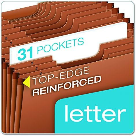Pendaflex R217DHD proširenje otvorenog gornjeg fajla za teške uslove rada, 31 džepovi, 1/3 Tab, pismo,