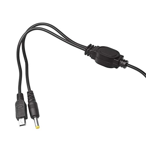 TJPOTO zamjenski dio Dodatna oprema 2pcs 2in1 USB DC punjač za napajanje Trabsfer kabel za PSP 1000 2000