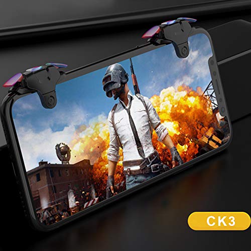 GOFOYO CK3 mobilni okidači,kontroler za mobilne igre, okidač igre za PUBG / Fortnite / Call Of Duty, džojstici kontrolera osjetljivi na strijelce ciljaju & amp; Vatreni okidač za iPhone i Android telefon