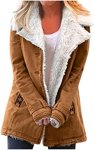 Ženske jakne s kapuljačom toplo plus plišane flannele prevelizirani zimski kaput sa dugim rukavima