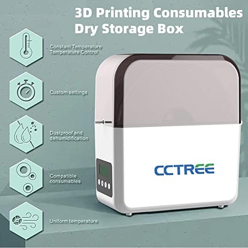 CCTree filamentna kutija sa ventilatorom za 3D filament pisača, nadograđeni dehidrator za skladištenje