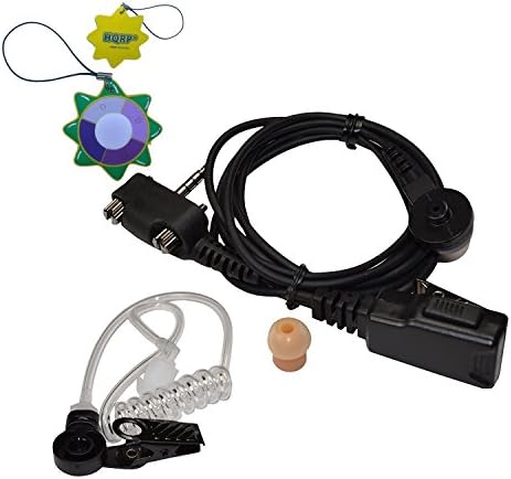 Hqrp slušalice sa akustičnom cijevi PTT Mic kompatibilne sa Vertex standardom VX-400, VX-410, VX-420 Sun Meter