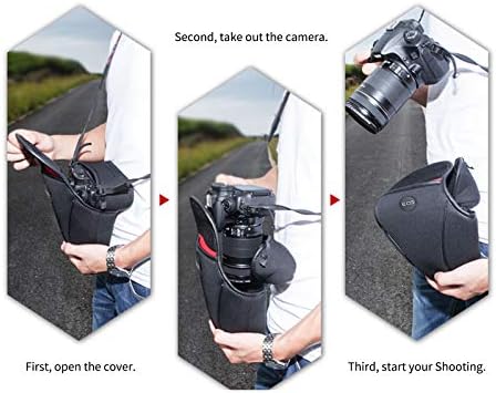 Arche neoprenska zaštitna Kamera, Univerzalna Veličina, DSLR / SLR kamera za Canon M3 SX60 60D 450d 500D 650D 60D sa objektivom 18-135mm / 18-200mm / 55-250mm