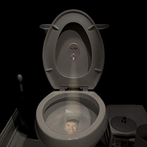 Pee-litični ciljevi toaletni svjetlo projektor Joe Biden | Barack Obama | Nancy Pelosi | Kamala Harris i toaletni papir kotrljaju krivužurnu Hillary