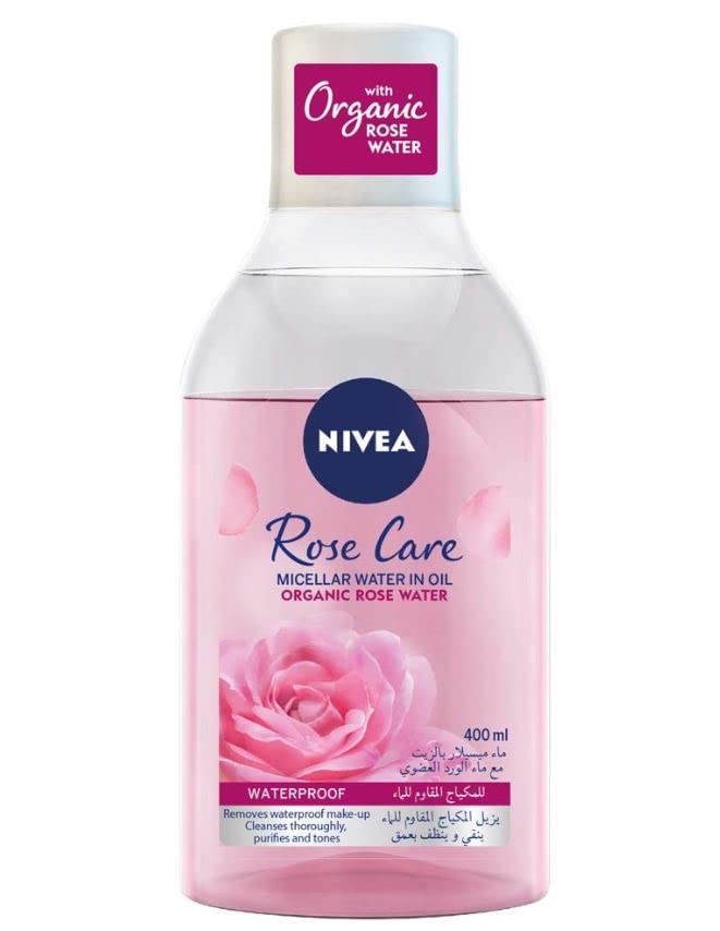 NIVEA micelarna voda za čišćenje, skin Breathe Rose MicellAIR, 400ml