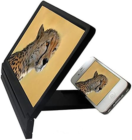 Xbwei 8.2 inčni 3D ekran za mobilni telefon video pojačalo nosač Postolja za Lifier sa sklopivim držačem stola za telefon za filmske igre