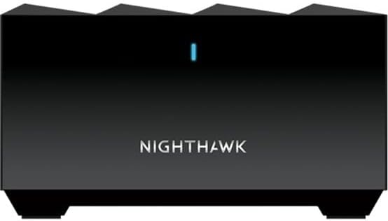 NETGEAR Nighthawk napredni Cijeli Kućni mrežasti WiFi 6 sistem sa besplatnom zaštitom oklopa – AX1800 usmjerivač sa 2 satelitska ekstendera, pokrivenost do 4,500 kvadratnih metara. ft. i 25 + uređaji