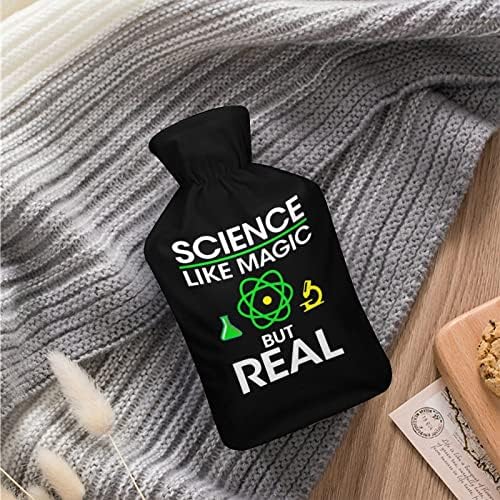 Nauka poput magije, ali prave boce za toplu vodu gumena vreća za toplu vodu sa slatkim poklopcem