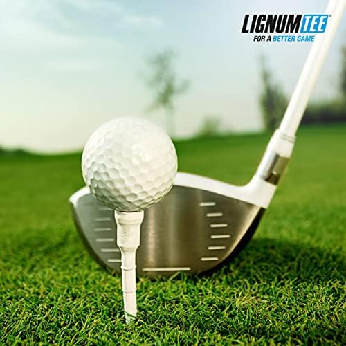 LIGNUM Tee-klasični Golf Tees-sportski Golf Tees - anti Spin glava, mikro drvo na biološkoj bazi, 50x izdržljiv