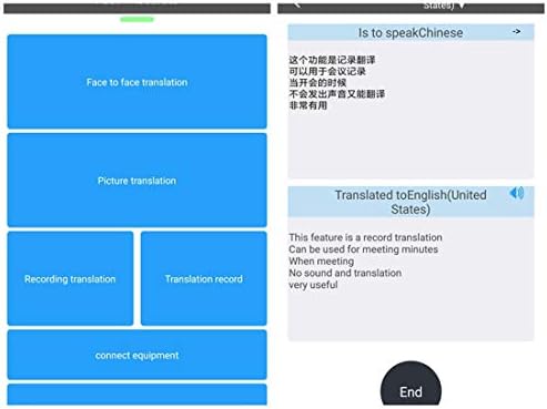 Dvosmjerni jednostavan Trans uređaj za prevođenje pametnog jezika elektronski džepni glas Bluetooth 52
