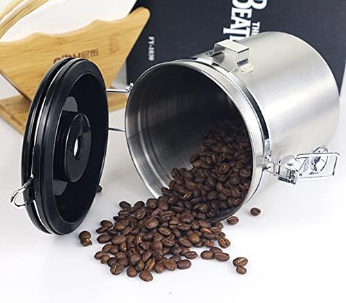 GENIGW zatvoreni rezervoar od nerđajućeg čelika za skladištenje kafe u zrnu čaj u zrnu kafa za mleko