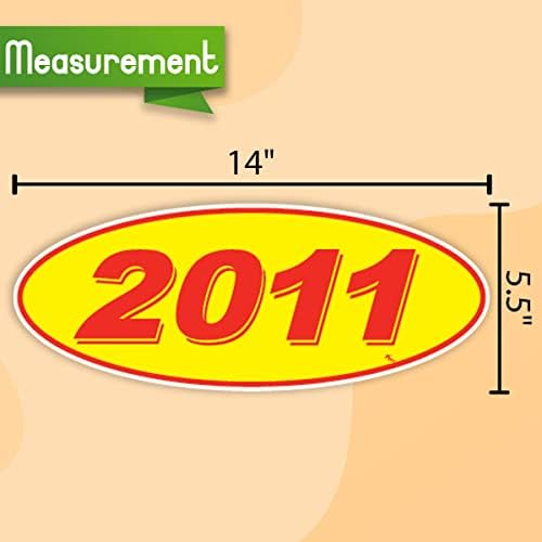 Versa Tags 2011 2012 2014 2015 Ovalni model godina naljepnice za prodaju prozora s ponosom izrađene u SAD-u ovalni