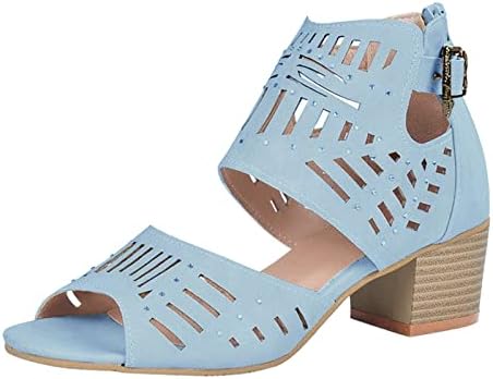 OsboriLool sandale za žene Dressy Ljeto, ženske casual platforme klinovi Sandale žene Ženske šuplje