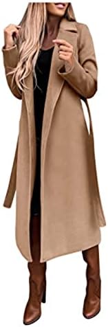 Oanco zimski kaputi za žene, plus veličine Datum noćni vrhovi žena Vintage s dugim rukavima Spring Comfy Comfy kaput rever