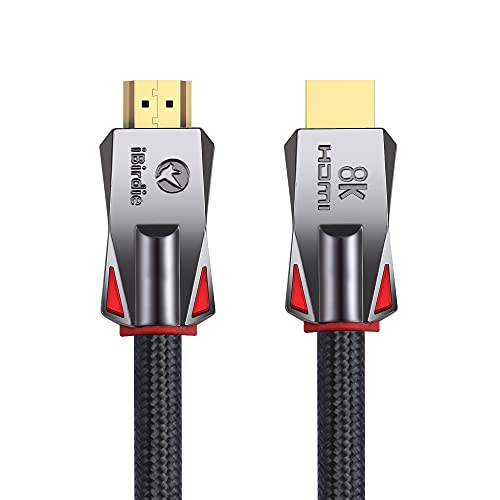 iBirdie 8K HDMI 2.1 kabl 1.5 Feet 8k60hz 4K120hz 4K144hz HDCP 2.3 2.2 eARC ARC 48Gbps Ultra