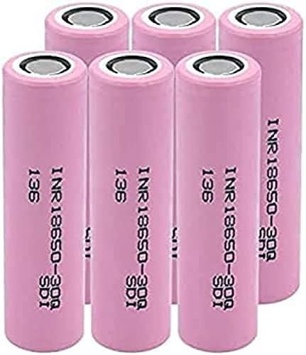 ASTC AA litijumske baterije 3.7 v 3000mAh Inr18650 30q, koriste se za LED baterijsku lampu Power Bank S,6