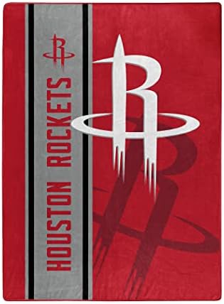 Sjeverozapad Kompanija NBA Houston Rockets Hooper Raschel Throw pokrivač, 60 x 80& 34 ; , Team boje