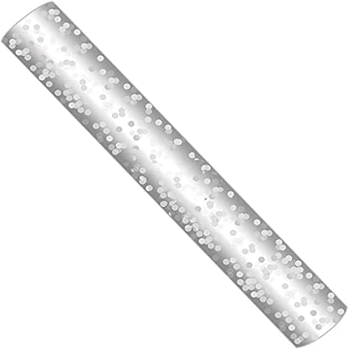 Zjhyxyh neregularna bijela tačka Clear Cellophan Film Wrap Roll poklon cvjetni bouket košare zamotavanje
