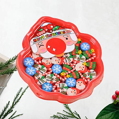 Cabilock Creative Božićni gumiteljski gust Božić Santa Claus Oblik gumica za brisanje djece
