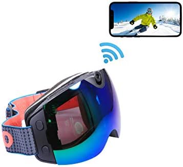 Okvirne naočale za skijanje fotoaparata, 4K kamere za naočare za snowboard sa WiFi značajkom i prilagođeni