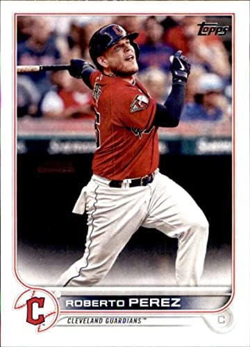 2022 TOPPS # 618 Roberto Perez Cleveland čuvari serije 2 MLB bejzbol trgovačka kartica