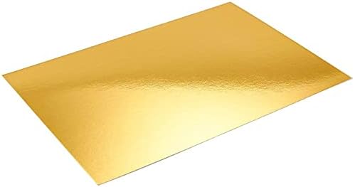 Kardock papir za izradu kartice, metalno zlato