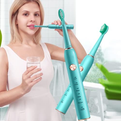 Iiihat električna četkica za zube za odrasle, 5 pametnih načina za čišćenje, izbjeljivanje, masažu i poliranje